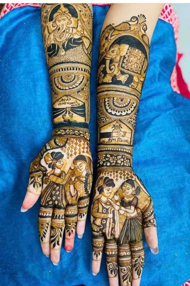 Organic mehndi artist in Lucknow
