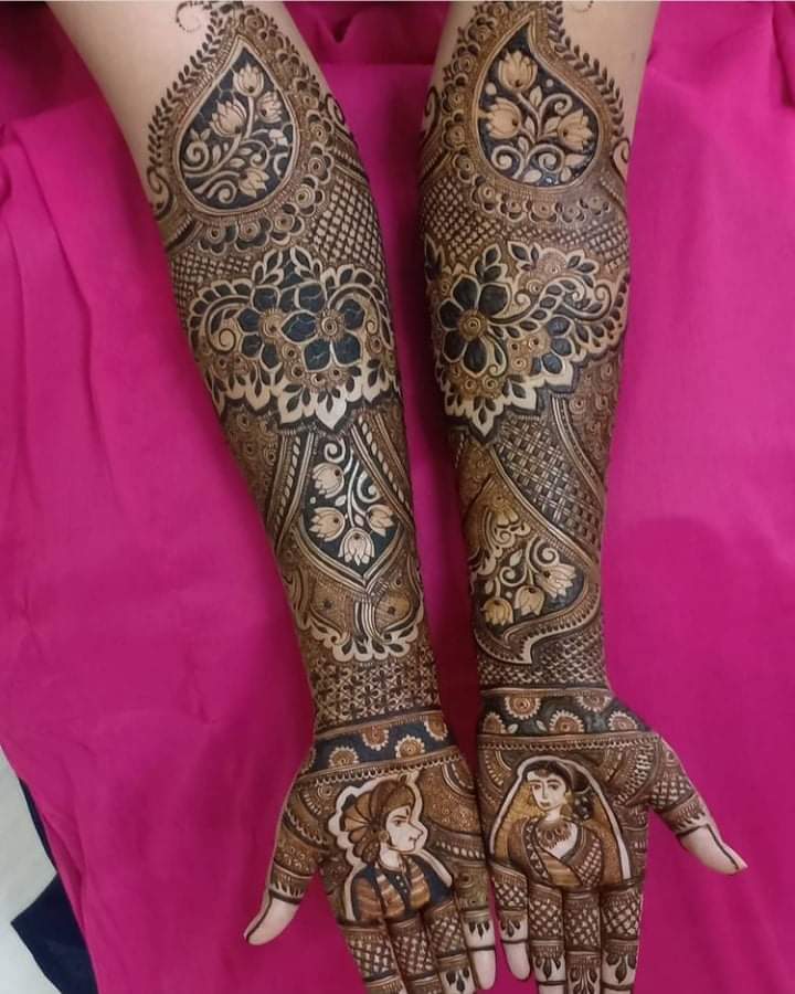 Sangeet ceremony mehndi for relatives