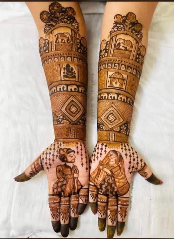 Professional henna service in aminabad